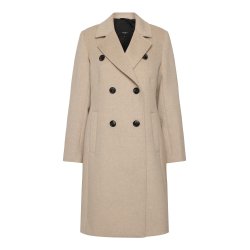 Helena Coat - Dark Cream - Beige 